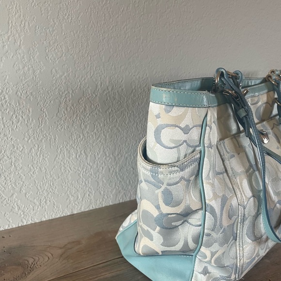 Coach Diaper Bag in Blue - Picture 9 of 9